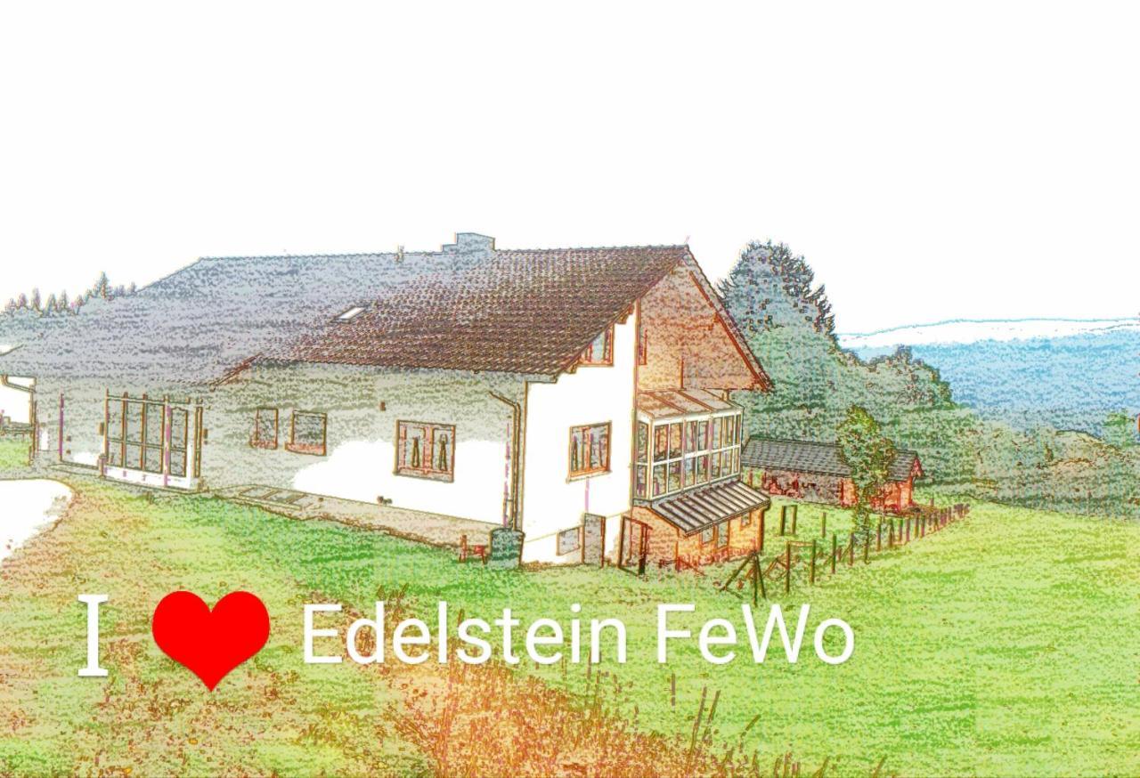 Edelstein Ferienwohnung Philippsreut Eksteriør billede